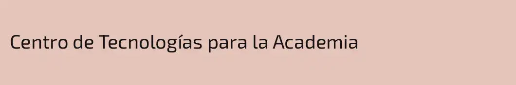 Centro de Tecnologías para la Academia